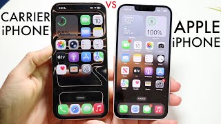 Buying iPhone Through Apple Vs Buying iPhone Through Cell Carrier! Any Differences?