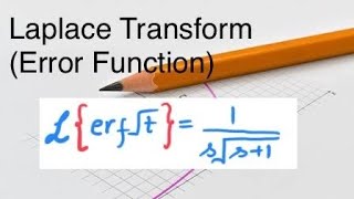 #11||Laplace transform of Error function||Maths for Graduates