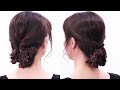 くるりんぱヘアアレンジ/hair scrunchie bun