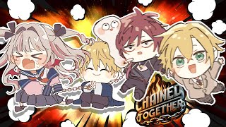 〖Chained Together〗連帯責任？！えっぎぃ４人で鎖を繋がれた鬼畜ゲーする！〖にじさんじ￤魔界ノりりむ〗