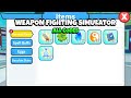 ALL WORKING WEAPON FIGHTING SIMULATOR CODES | Roblox