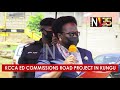 kcca ed commissions road project in kungu