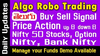 Algo robo Trading Software Fully Automatic in Telugu | Pathalabhairavee