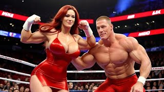 John Cena vs Liv Morgan | WWE SMACKDOWN | INTERGENDER MATCH FEMALE WRESTLING | FEB 14 , 2025