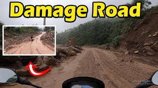 Ghorahi To Bangalachuli Dang, Damage Road in Nepal, Rajesh Khatri vlog