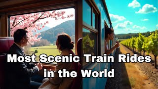 Most Scenic Train Journeys in the World: You Need to Experience These