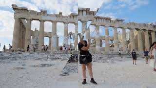 Parthenon Temple 希臘雅典帕特濃神廟 (孟華旅遊照片收集 之一)