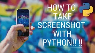 Python Projects: How to take screenshot | 2 minutes coding!!!