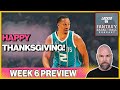 Fantasy Basketball Week 6 Preview | Thanksgiving Week