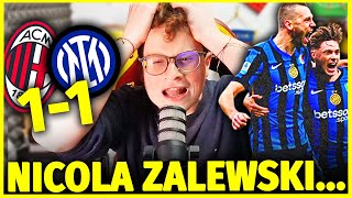 [GOL DELL'INTER ZALEWSKOSO IN LIVE] IMPAZZISCO!! MILAN-INTER 1-1!! NON E' POSSIBILE! MA CHE HO VISTO