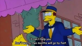 Bart Speaking French scene (Actual French dub) w/ English subtitles