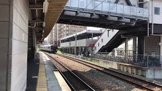 JR九州 821系 試運転 竹下駅通過