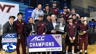 Virginia Tech Wins 2018 ACC Wrestling Championship