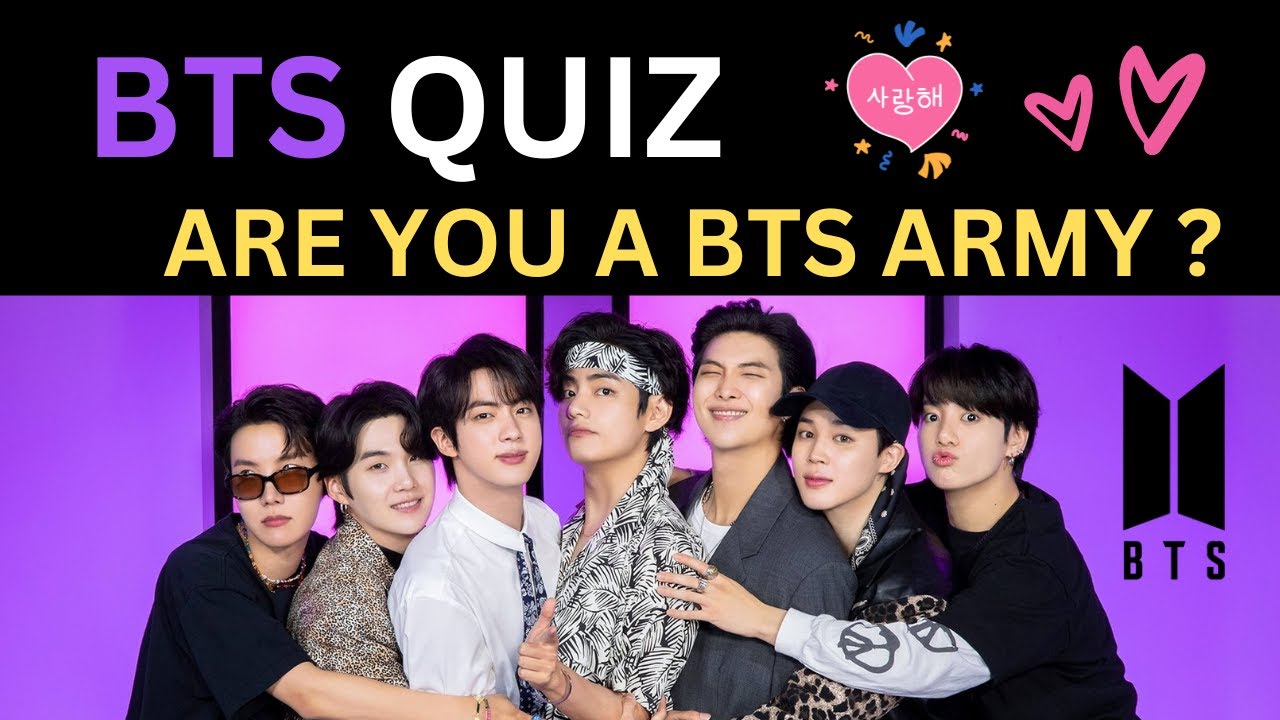 BTS QUIZ | Only Army's Can Complete This BTS Quiz #btsquiz #bts #kpop ...