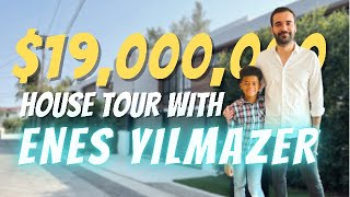 I Tour a $19M MANSION with ENES YILMAZER in Pacific Palisades!