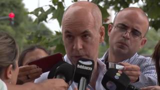 Rodríguez Larreta presentó los pórticos lectores de patente que se instalarán en la Ciudad