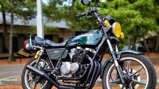 Kawasaki  Z400J  オーナーさん こだわりの外装 カッコ良く仕上げたZ400J