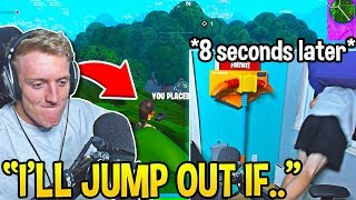 TFUE JUMPED OUT OF HIS WINDOW AFTER *FUNNIEST* NOOB FAIL! - Fortnite Moments