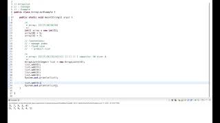 Java Tutorial: Intro to ArrayList