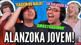 O DIA QUE O ALANZOKA VIROU JOVEM  - MELHORES CLIPES (JOVENS REAGEM)