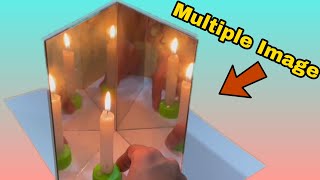 Formation Of Multiple Images By Two Plane Mirrors