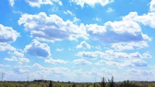 Spring Clouds - Time Lapse [HD 720p]