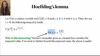 Bounding the generalisation error in machine learning with concentration inequalities