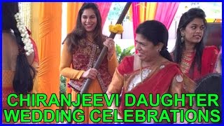 Chiru Daughter Marriage Celebrations 2016 - Chiranjeevi , Surekha,Upasana