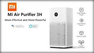 Mi Air Purifier for home high efficiency filter eliminate 99.97% smoke pollen dust