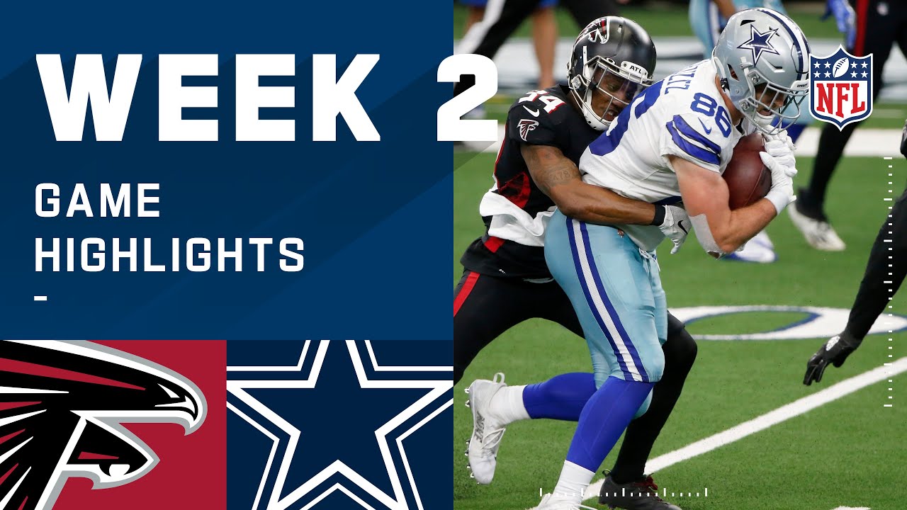 Falcons Vs. Cowboys Week 2 Highlights | NFL 2020 - YouTube