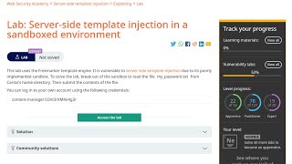 Web Security Academy | SSTI | 6 - Server-Side Template Injection in a Sandboxed Environment