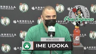 Ime Udoka Calls Tatum and Brown PILLARS of Celtics After Blowout Win | Celtics vs Kings