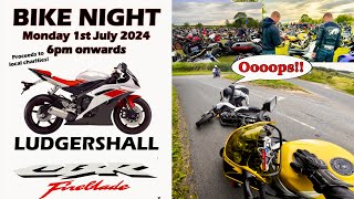 When a Village opens it's doors to Bikers - Ludgershall Bike Night #bikenights #falloff #friends