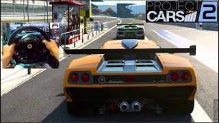 PROJECT CARS 2 PC vs $1500 ホイール リグ + 新しいスノー ドリフト (MAX 設定) | SLAPトレイン