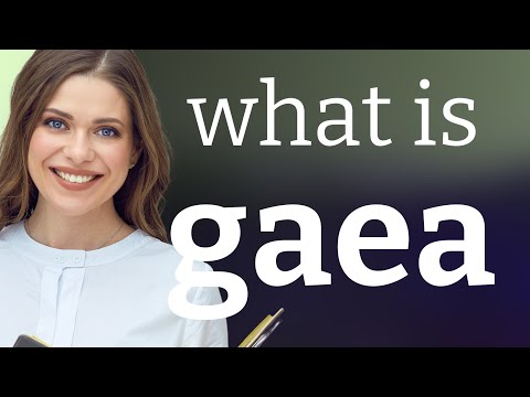 What does pan and Gaea mean?