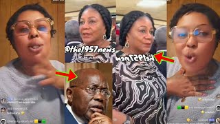 Afia Schwar Blasts First Lady Mrs Rebecca Akufo Addo For Fighting MPs In Parliament