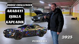 ARABAYI LED IŞIKLA KAPLADIK | Dodge CHALLENGER HELLCAT