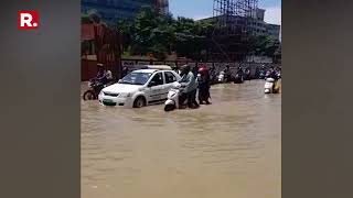 Bengaluru Faces Severe Waterlogging After Overnight Rains; Traffic Badly Hit