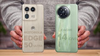 Motorola Edge 50 Ultra Vs Xiaomi 14 Civi || Full Comparison ⚡ Which one is Best?