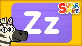 Learn the ABCs | Letter Z Words | Turn \u0026 Learn ABCs | ​​🌈 Super Simple ABCs