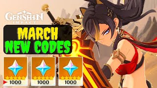 March All New!! GENSHIN IMPACT REDEEM CODES 2023 - GENSHIN IMPACT CODES 2023 - GENSHIN CODES