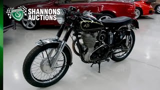 1952 AJS 18S 500cc Solo Motorcycle - 2021 Shannons Spring Timed Online Auction