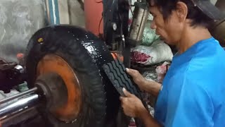 TUTORIAL VULKANISIR | Proses Vulkanisir  part 6 | EXTRUDER FILLING | MASAK DINGIN