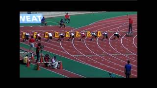 2008 新潟全中陸上女子100m予選