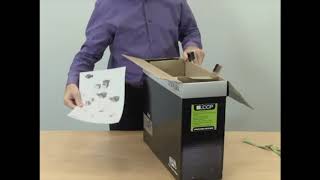 Lexmark XM3150 - Replacing the Toners and Imaging Unit