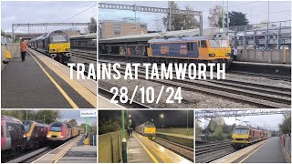 INCREDIBLE Day of trains at Tamworth! Including Classes: 37,43,66,67,68,70,88,90,92 | 28/10/24