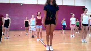 Belen High School try out Dance 2011