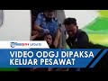 VIRAL Video Diduga ODGJ Diseret Paksa Keluar dari Pesawat di Bandara Radin Inten II Lampung