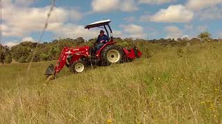 How to safely mow a dam or pond embankment