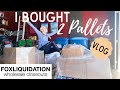 I bought TWO PALLETS from FOX LIQUIDATION and SPENT $3,000 | unboxing and review